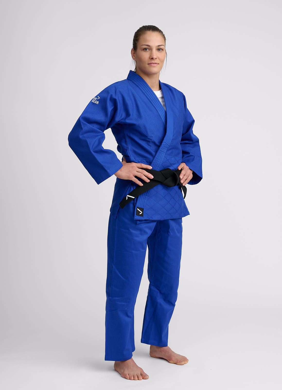 een kopje kralen voor mij Ippon Gear Basic 2 blauw volledig judopak - JI551 met jas en broek